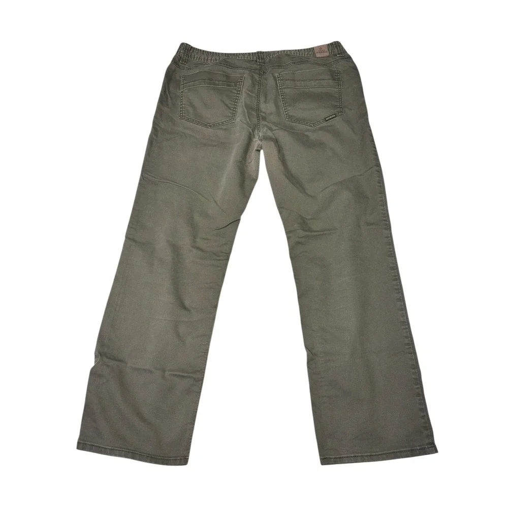 Prana Slim Fit Pants Men's 38x32 Gray‎ Chino Outdoor Adventure Bridger